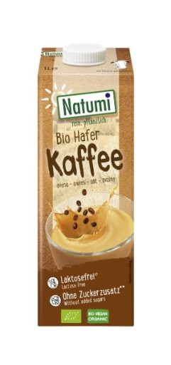 Ovsený nápoj Káva bez pridaných cukrov BIO 1 liter