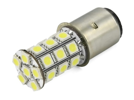 LED žiarovka predná 12V BA20D tuningový skúter Cros ATV Quad Bashan Eagle Loncin