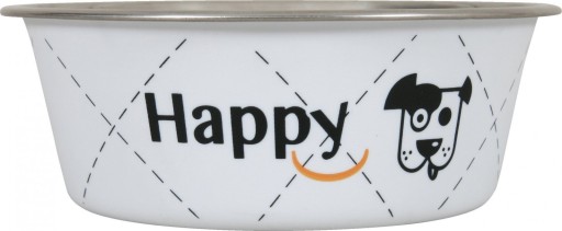 ZOLUX Inox miska HAPPY 0,4 l, biela