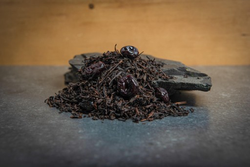 Čerešňový rum čierny listový čaj ČERŠEŇ a RUM 50g Green Touch