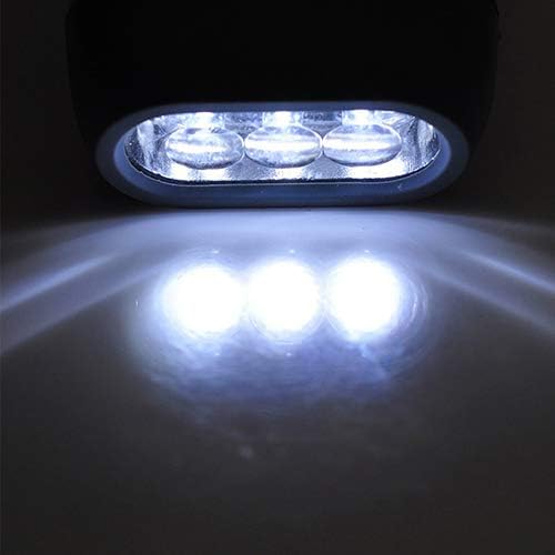 DYNAMO LED 3xLED VRECKÁ TURISTICKÁ KINETICKÁ LAMPA