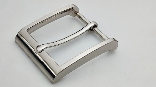 Spona na opasok nohavíc 4 cm / 40 mm strieborná