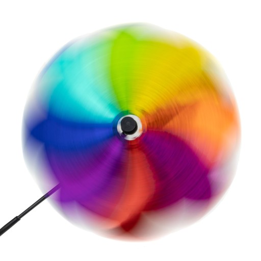VETERNÝ MLÝN ZÁHRADNÝ MLÝN FAREBNÝ PRE DETSKÁ DEKORÁCIA 80 cm