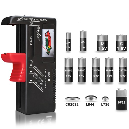 AA AAA R14 TESTER BATERIE METER