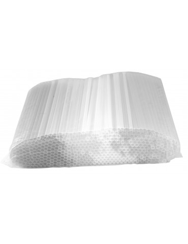 SLAMKY TRANSPARENTNÉ PLASTOVÉ 24cm (500)REDPLAST