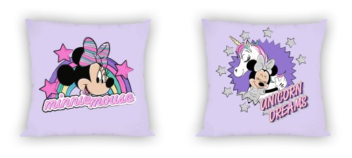 MINNIE MOUSE bavlnená obliečka na vankúš 40x40 cm DISNEY