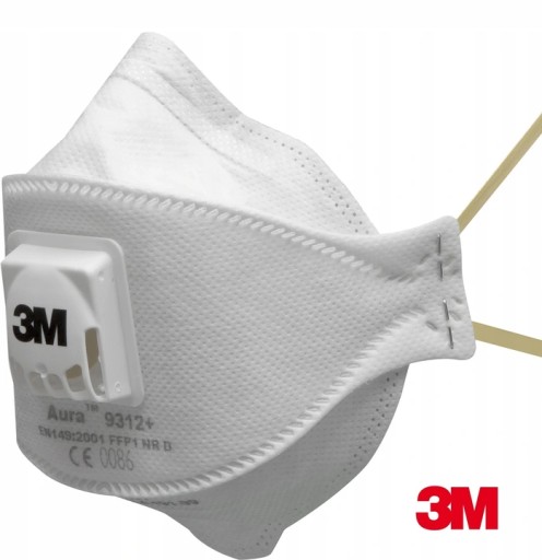 Ochranná polomaska 3M AURA 9312+ proti prachu FFP1