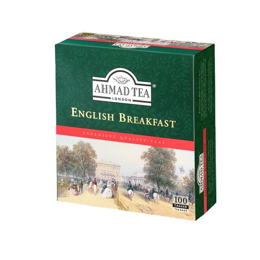 Ahmad English Breakfast Black Tea 100 sáčkov
