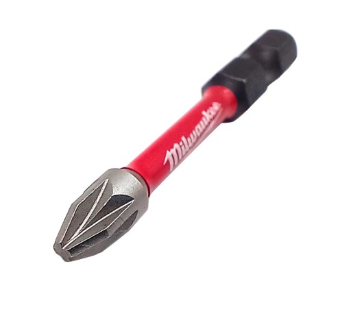NÁRAZOVÝ BIT DO SKRUTKOVAČOV PZ2 50mm MILWAUKEE 1 ks.