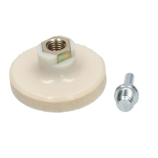 PLSTENÁ LEŠTIACA PODLOŽKA S ADAPTÉROM M14 70 MM