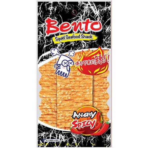 Bento Squid Seafood Snack Angry Spicy 20g