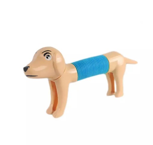 Sensory Pop Tube Spring Dog rozťahovací