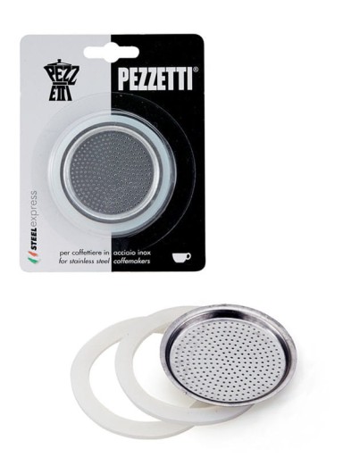 2 TESNENIA na kávovar so 4-dielnym sitkom PEZZETTI