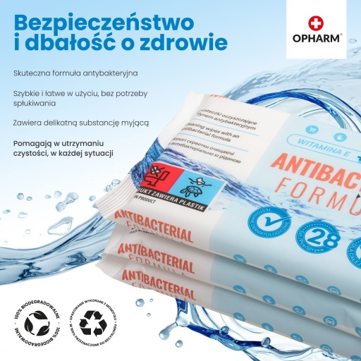 Osviežujúce vlhčené obrúsky, 28 kusov