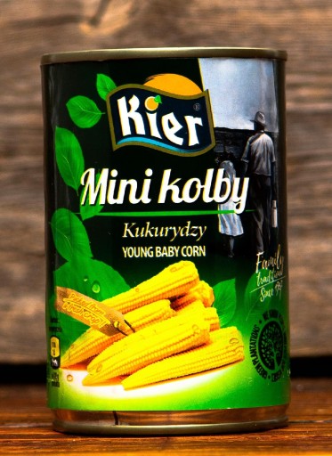 Mini šalát z kukuričného klasu čínska kuchyňa