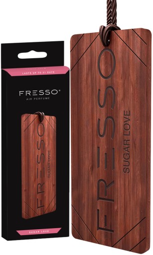 FRESSO SUGAR LOVE DREVENÝ VOŇANÝ PRÍvesok DO AUTA