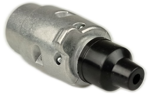 ZÁSTRČKA NA PRÍves na odťahové vozidlo 12V, hliník, 7 PIN