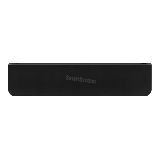 Okrajová nábytková úchytka AL66 BORDO 96mm Matte Black