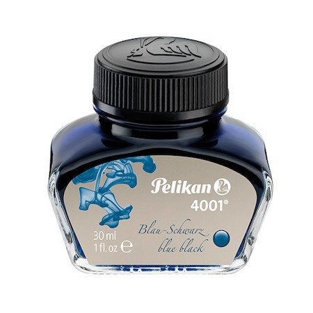 ATRAMENT do pera PELIKAN modro-čierna 30 ml