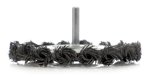 BRIDED KOTÚČOVÁ KEFA S STOPKOU M6 100mm