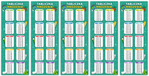 ZÁLOŽKY DO KNIHY - OBOJSTRANNÁ NÁHRADNÁ TABUĽKA (5 KS) - LearnHow