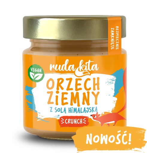 Arašidy s himalájskou soľou chrumkanie RUDA KITA