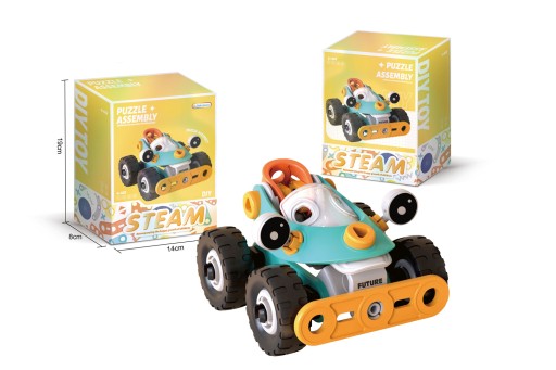 Malý konštruktér RACING CAR 45 kusov na sústruženie 4724