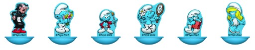 ČOKOLÁDOVÉ PREKVAPENIE VAJCIA SMURFS SMURFS 3 BALENIE 3x20g