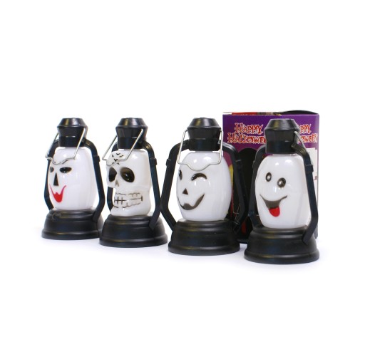 SVIETIACA LAMPIÓNA Halloween Ghost LED LAMPIÓNA