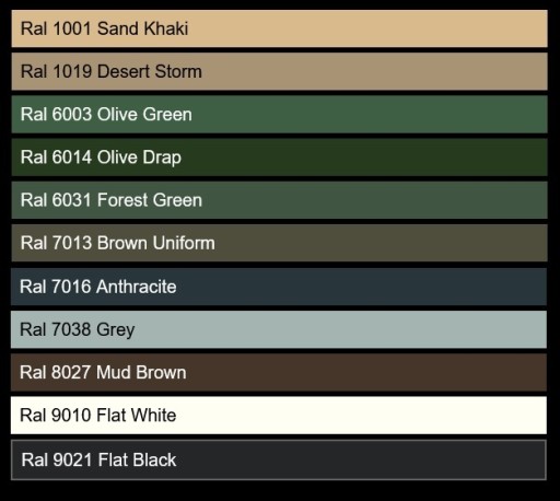MILITARY vojenská farba v spreji 400ml KHAKI RAL 1001 Sand Khaki
