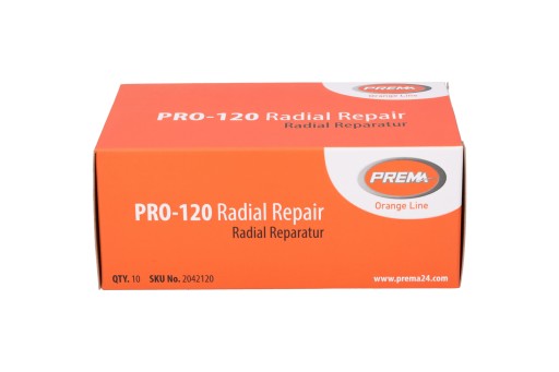 Radiálna opravná vložka 122x75 mm PREMA 2 ks.