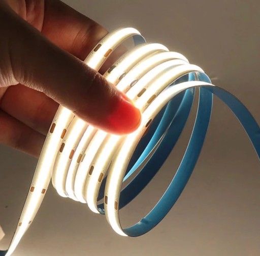 Neónový COB LED pás 12V 1m Homogénny NEUTRÁL