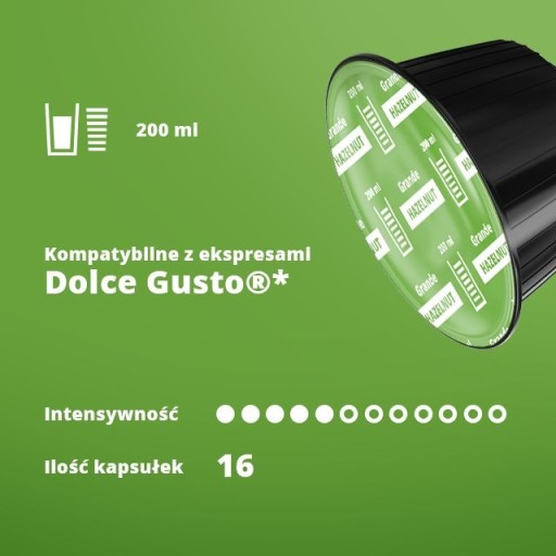 Dolce Gusto Rene Grande Hazelnut kapsuly
