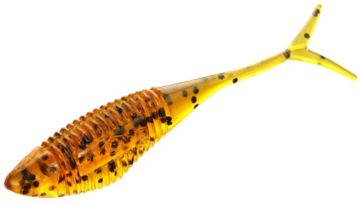 Lastovička FISH FRY sada 5,5 cm guma DROP SHOT ostriež pstruh 8 kusov diviny