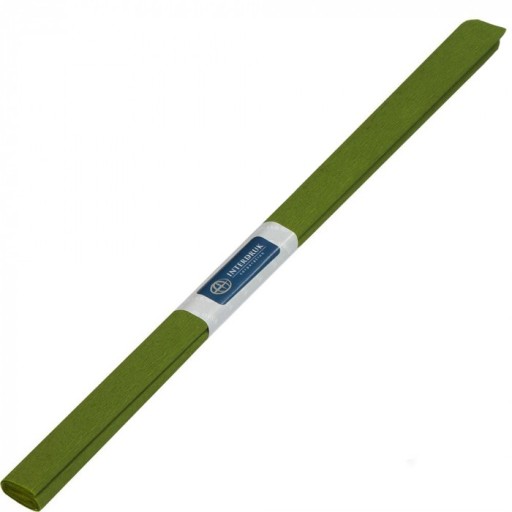 CRIPPED vreckový papier do školy 50CM 2M OLIVOVÁ ZELENÁ