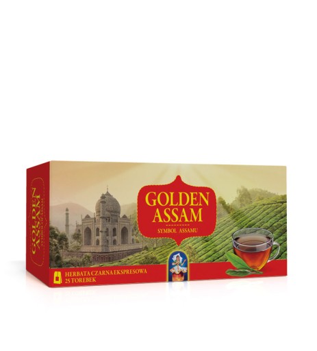 Čierny expresný čaj Golden Assam Exp. 25 vrecúšok