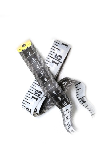 Krajčírsky meter meria 150 cm palec + metrický