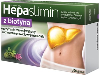 HEPASLIMIN S BIOTÍNOM 30 TABLETY
