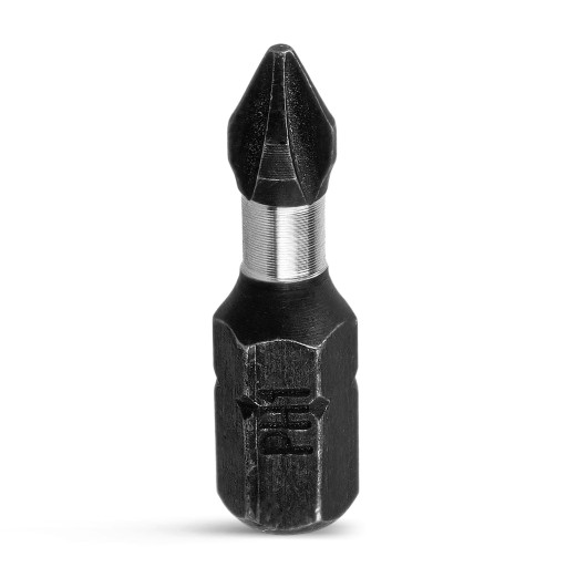 Nárazový bit Nárazové bity PH1 25mm | Nárazový bit pre skrutkovač 2 ks.