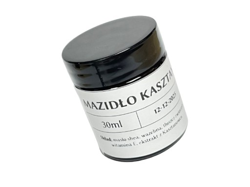 Gaštanová mast - 30ml - hemoroidy, kŕčové žily, metličkové žilky - euforiaLAB