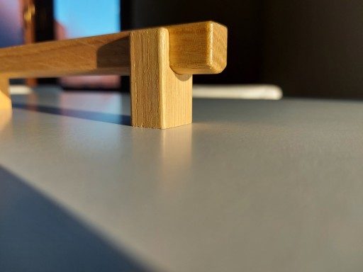 Nábytkové madlo zábradlia v tvare U, dĺžka 146mm, šírka 96mm