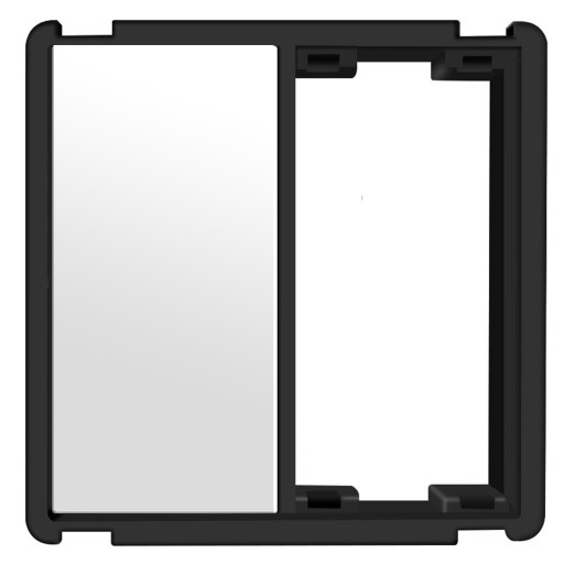 1/2 biely uzáver - Panel pre systém RTX SH