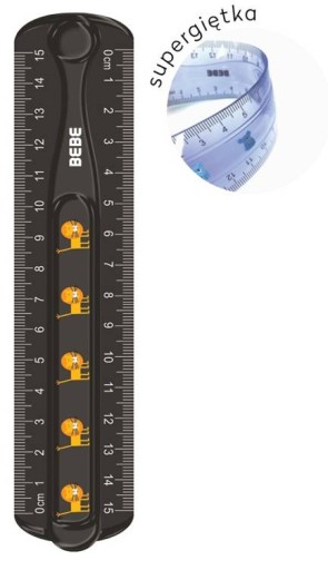 Flexi pravítko BB Kids 15cm