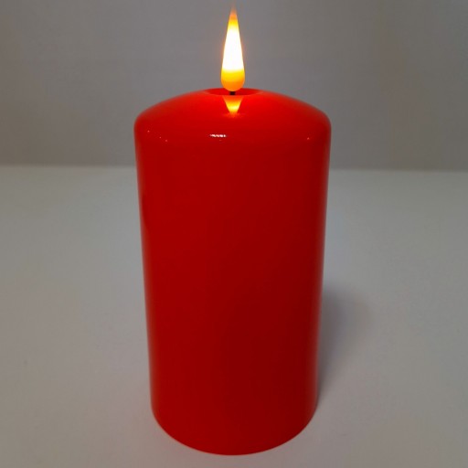 LED SVIEČKA NA AKUMULÁTOR VLOŽKA SVIEČKY PRE EFEKT PLAMEŇA SVIEČKY 16cm