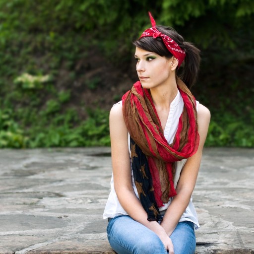 BANDANA NA TVÁR, PÁNSKY ŠÁL, BANDAM