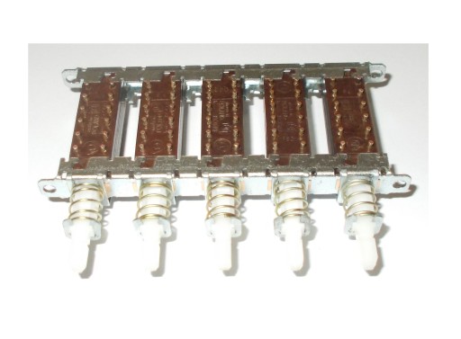ISOSTAT 12pinový 5x bistabilný nezávislý UNITRA (63