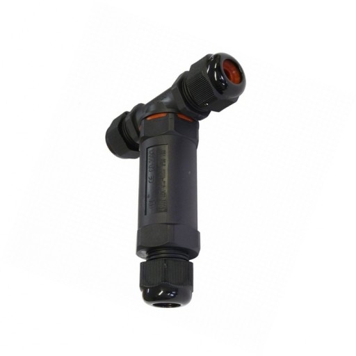 Hermetic T CSJ Káblový konektor 3x1,5mm 16A 250V IP68 10mm Konektor pre LED