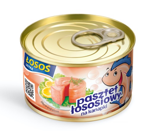 LOSOSOVÁ PAŠTIČKA NA CHLEBÍČKY 160g LOSOSOVÁ USTKA