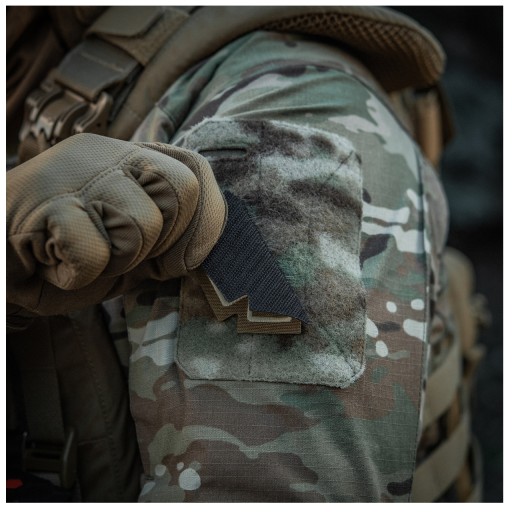 NÁŠIVA ZNAKU STAR OF LIFE CADEUCE VÝŠIVKA M-TAC COYOTE