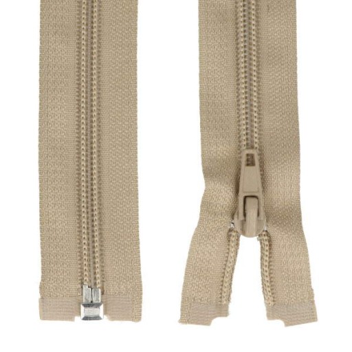 ŠPIRÁLOVÝ Zips #5 - 75 CM - BÉŽOVÁ